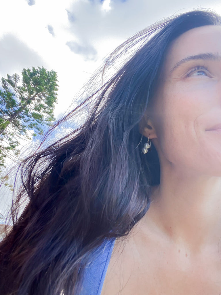 Pearls of Balance earrings